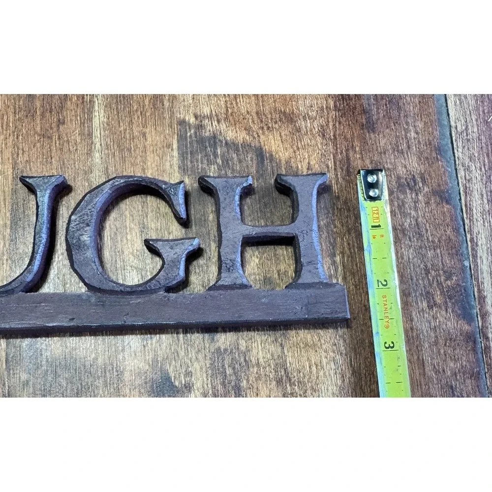 Resin Table‎ Top Laugh Plaque 10 1/2